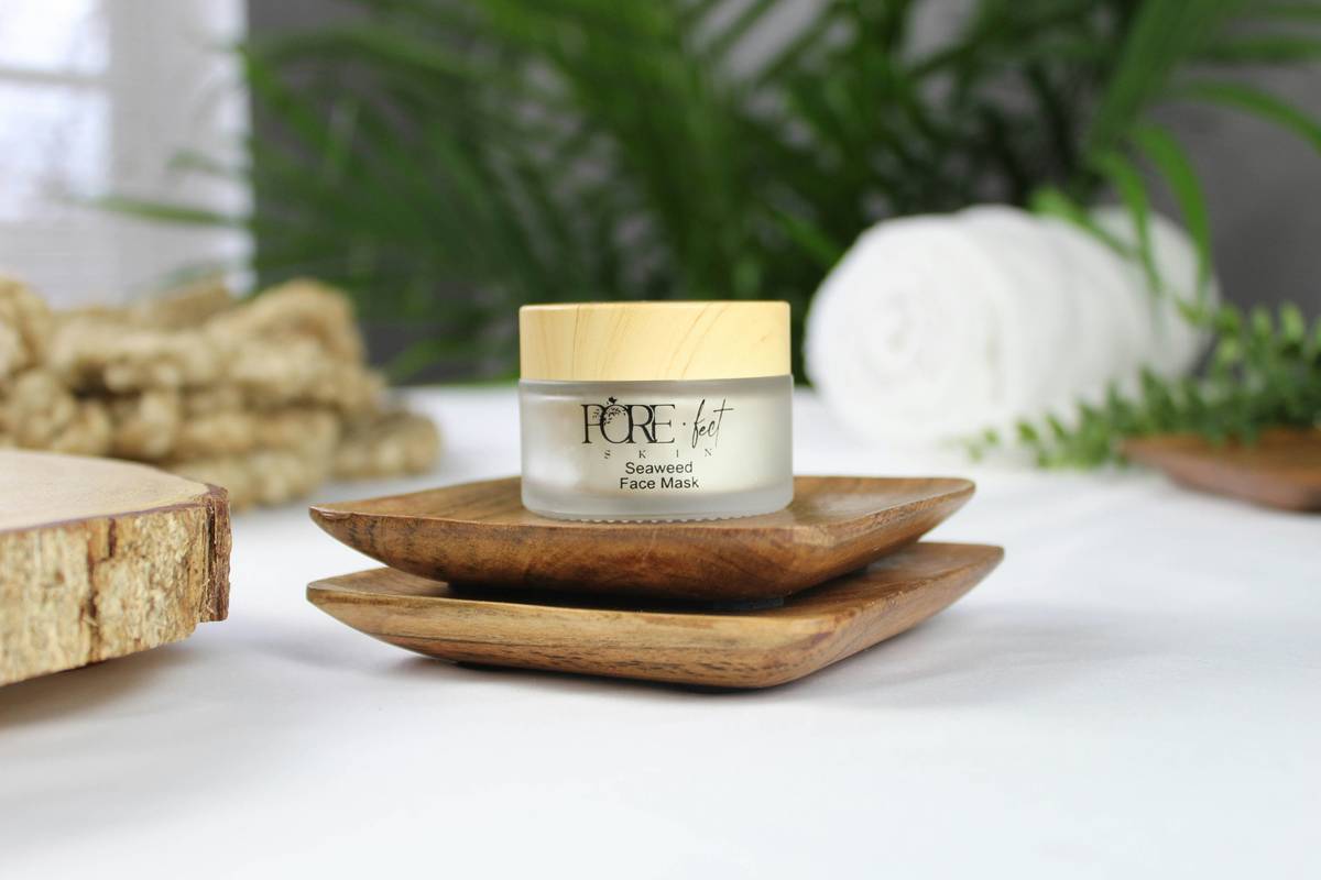 resolute hydrating body balm applied to forearm showing smooth, supple skin with subtle sheen after absorption